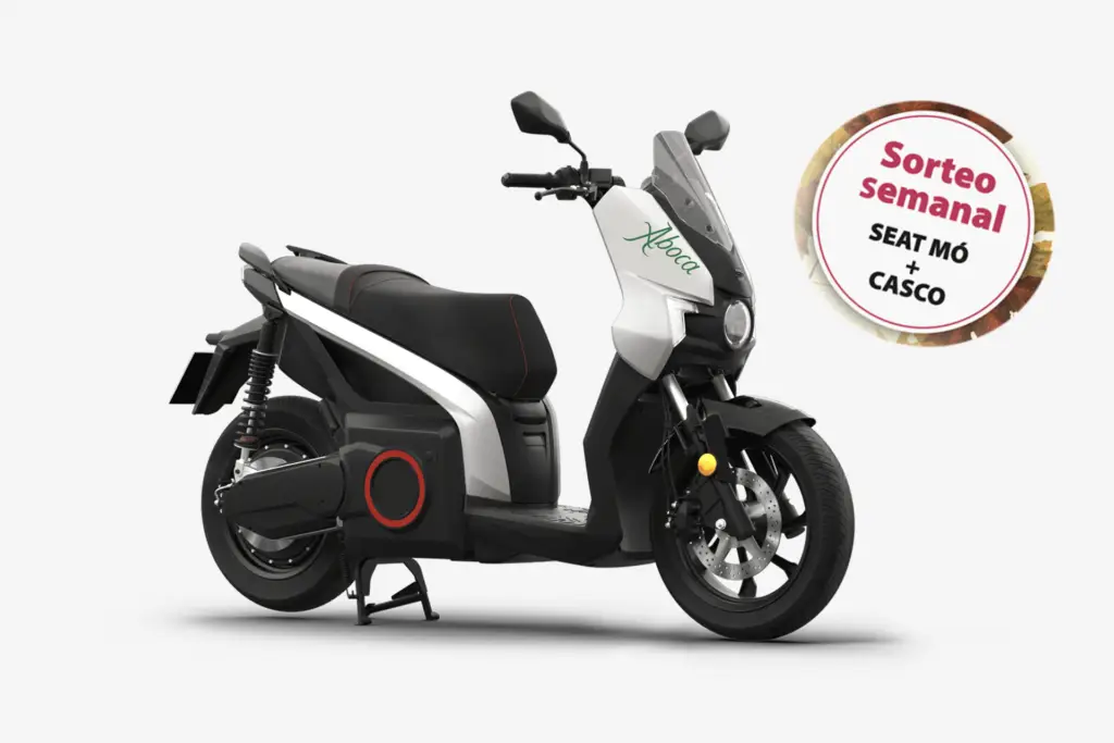 Moto del sorteo de ABOCA 